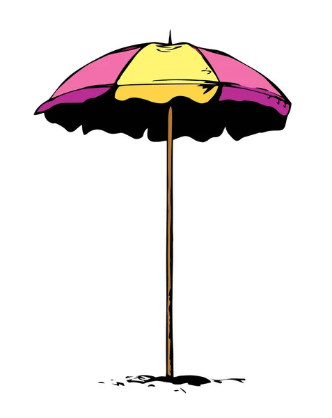 Şemsiye. Vektör çizim — Stok Vektör