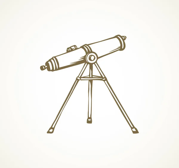 Spyglass. Disegno vettoriale — Vettoriale Stock