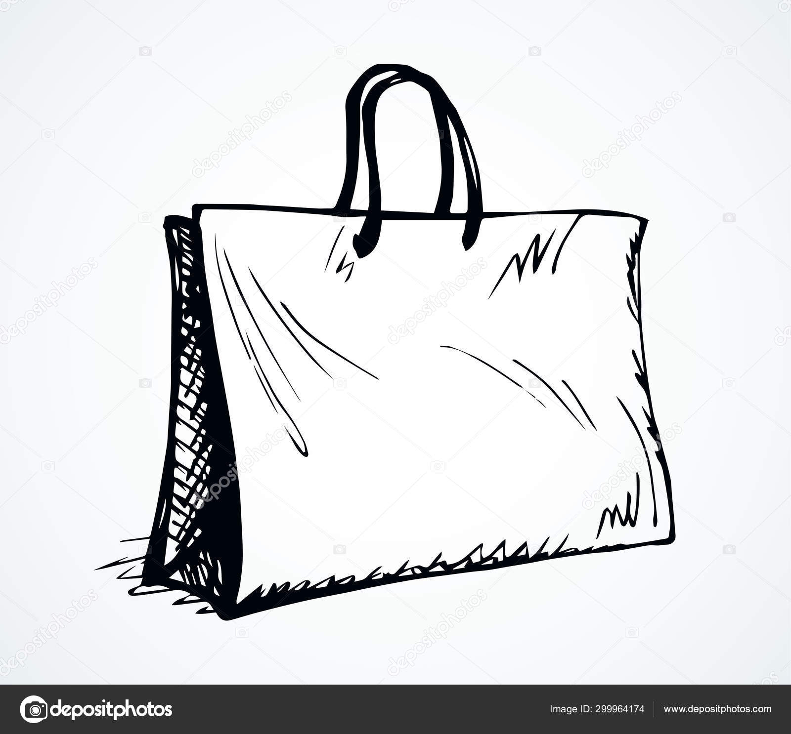 Paper Bag Stock Illustration - Download Image Now - Art, Art Product, Bag -  iStock