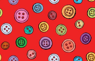 Düğme. Vektör çizim