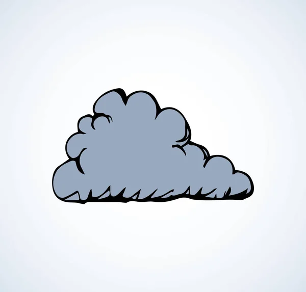 Nube. Ilustración vectorial — Archivo Imágenes Vectoriales