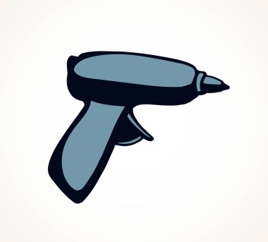 Tornavida. Vektör çizim