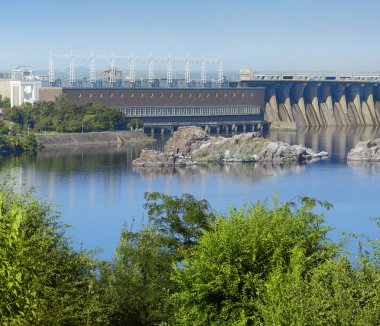 Zaporozhye Dnieper hidroelektrik santral