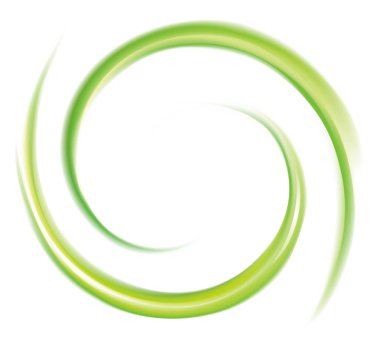 Vektör dönen zemin yeşil renk