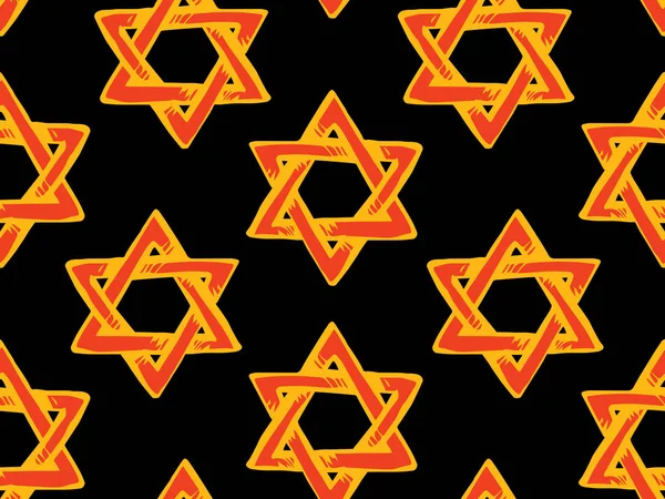 สัญลักษณ์วันหยุดยิว การวาดภาพเวกเตอร์ — ภาพเวกเตอร์สต็อก