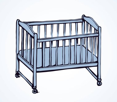 Beşik. Vektör çizim