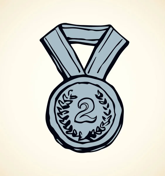 Medal. Wektor rysunek — Wektor stockowy