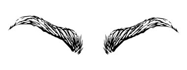 Kaş. Vektör çizim simgesi işareti