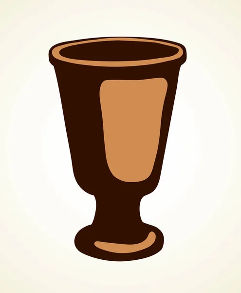 Starożytny Puchar. Wektor rysunek — Wektor stockowy