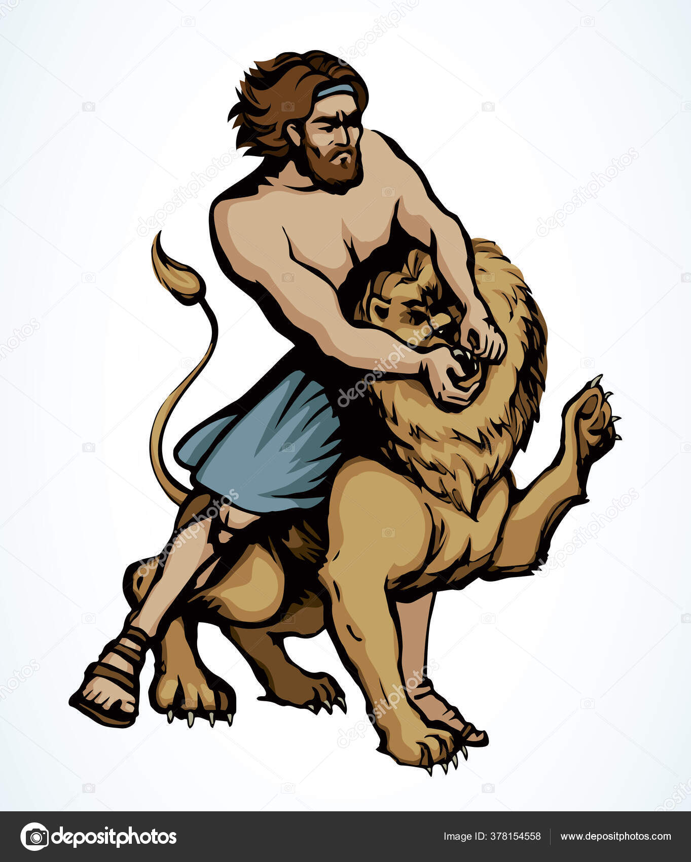 Борьба Самсона со львом