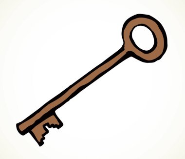 Kiralık taşınmaz anahtarlar için beyaz arka planda eski çelik anahtarlar. El yazısı, siyah mürekkep, oda nesnesi logoti. Eskimiş sanat karalama tarzı kalemle kağıda çizilmiş. Metin için alanı olan yakın görünüm