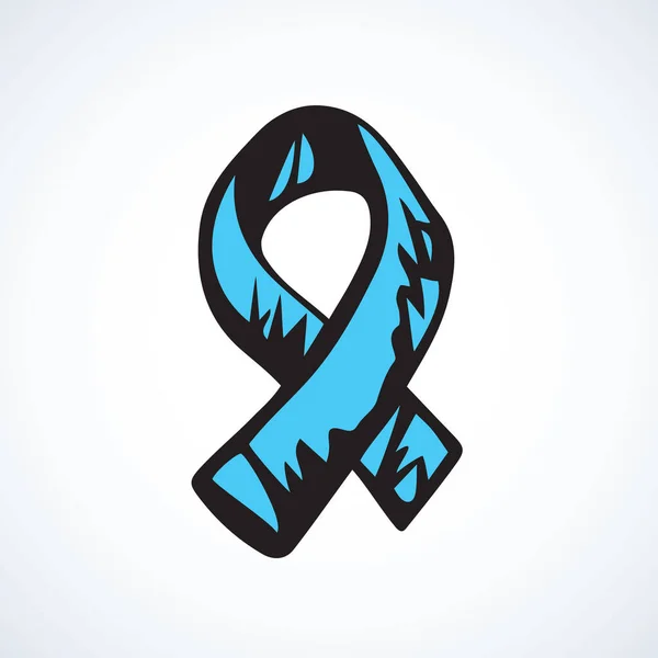 Szpilka Logo Peace Achalazja Guz Jamy Ustnej Dysautonomia Rak Kory — Wektor stockowy