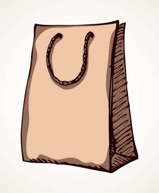 Yeni boş satır yeniden kullanımı boş kutucuk dizgisi ekle arkaplan arkaplanındaki metin boşluğuna tutun. Eskimiş resim karalama tarzında ana hatlı siyah mürekkep el çizimi halat kese kağıdı logosu amblemi tasarımı. Görüntüyü kapat