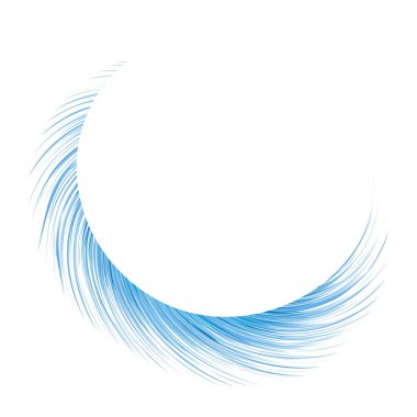Parlak soğuk, saf cyan patlama şekli sanat web tasarımı çiziyor. Tüylü çamaşır ipi işareti logosu. Açık metin alanı modern sanatçı yaratıcı satır tarzı. Gök mavisi kış rüzgârı dekoru sembolü