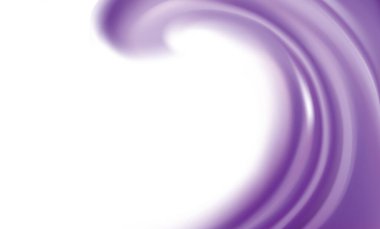 Parlak kıvrımlı, düz, bulanık dönen, dönen, karanlık metin alanı tasarımı. Sıvı yüzey sanat logosu simge çerçeve kenarlığı simgesi. İştah açıcı meyveli jöle lavanta rengi: çiğ, yabanmersini, erik