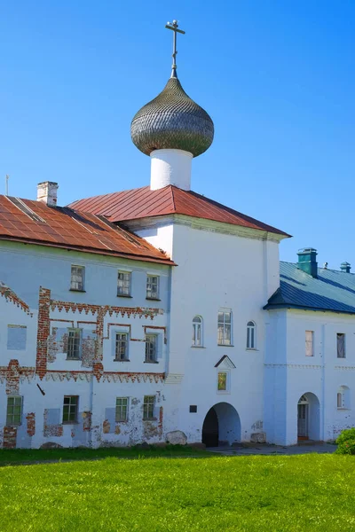 stock image An old orthodox church in a Russian monastery. Religion, architecture, history