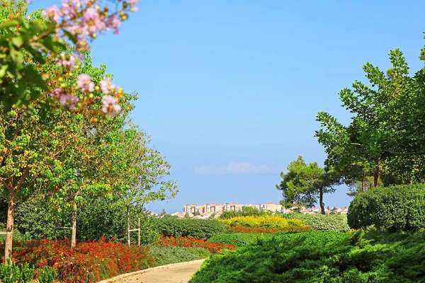 Park Ramat Hanadiv Memorial Gardens Baron Edmond Rothschild Zichron Yaakov — Stock Photo, Image