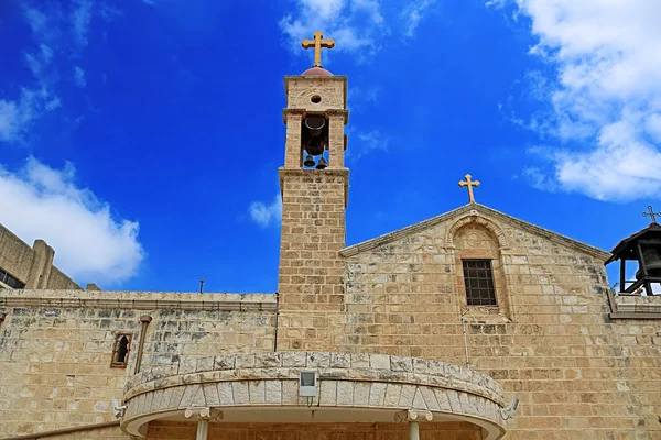 Église Orthodoxe Grecque Annonciation Nazareth Israël — Photo