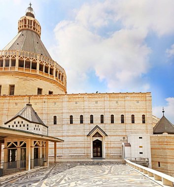 Duyuru duyuru kilise Nazareth, İsrail için Bazilikası