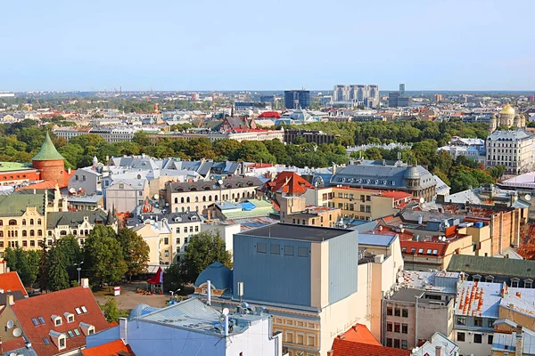 Mooi Uitzicht Panorama Van Riga Letland — Stockfoto