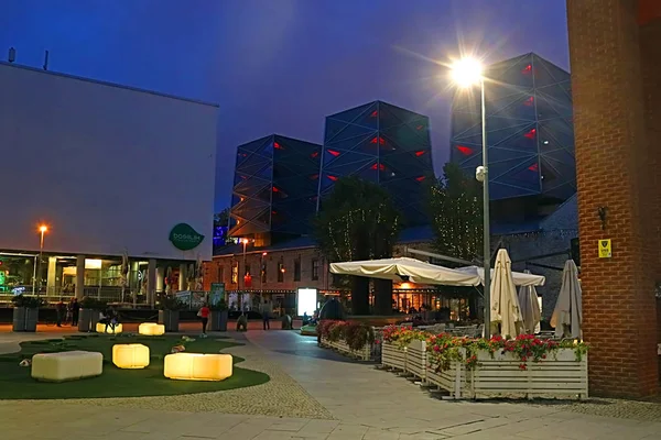 Tallinn Estonia August 2018 Modern Architecture Rotermann Quarter Evening — Stock Photo, Image