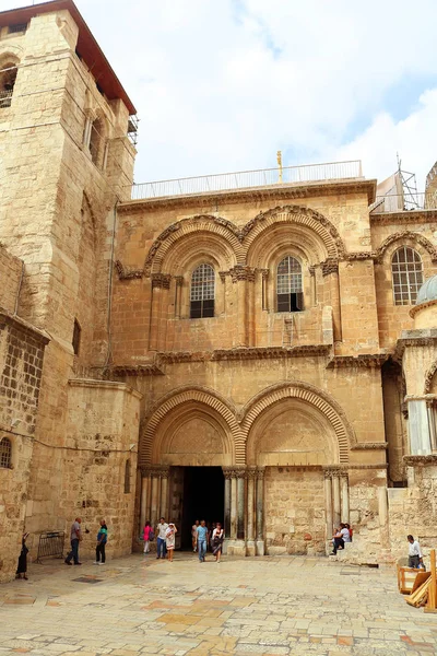 Jerusalem Israel Septiembre 2017 Iglesia Del Santo Sepulcro Jerusalén Israel — Foto de Stock