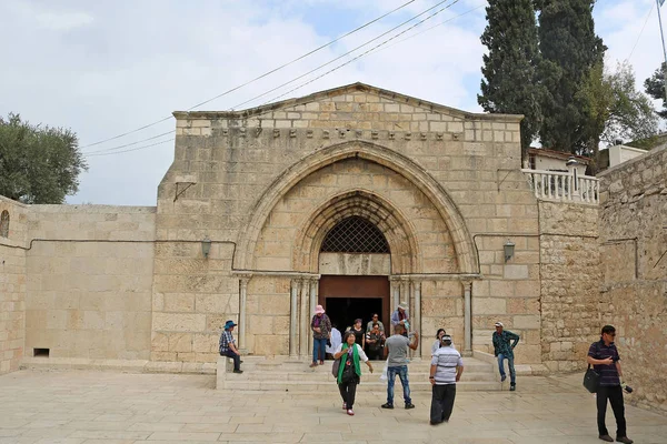 Jerusalem Israel Septiembre 2017 Iglesia Del Sepulcro Santa María También — Foto de Stock