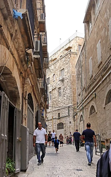 Jerusalem Israel Septembre 2017 Rue Vieille Ville Jérusalem — Photo