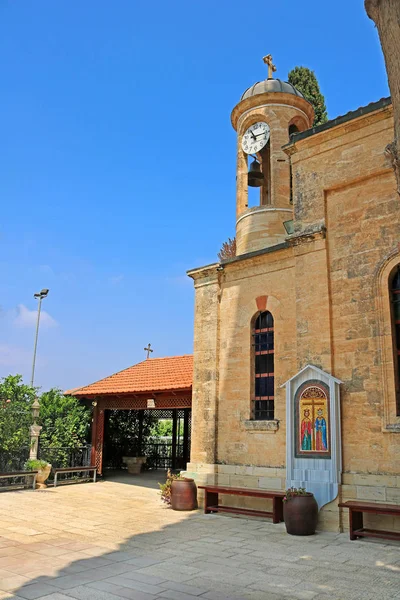 Cana Řecká Pravoslavná Církev Svatbě Káně Galilejské Kfar Kana Izrael — Stock fotografie