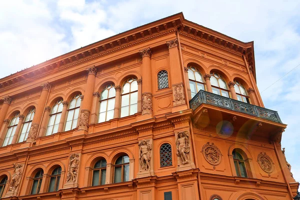 Kunstmuseum Riga Börse Morgen Mit Sonnenstrahlen Die Größte Sammlung Ausländischer — Stockfoto