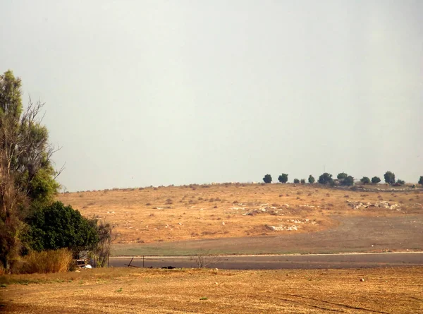 Panoramik Sabah Srail Çölü — Stok fotoğraf