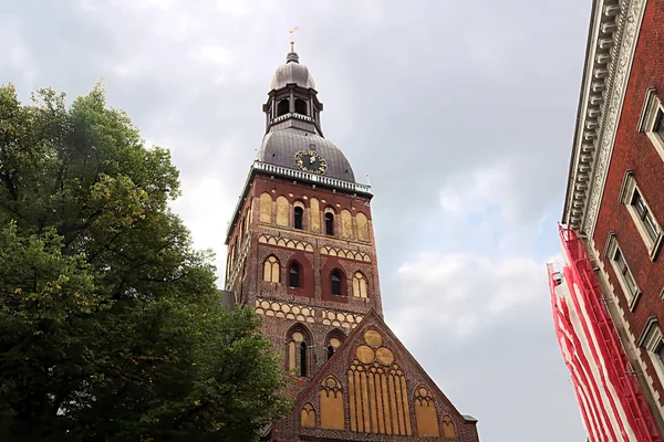 Cathédrale Riga Est Cathédrale Évangélique Luthérienne Riga Lettonie Est Siège — Photo