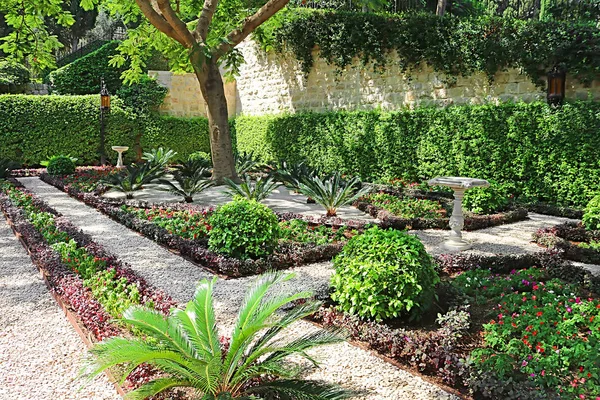 Jardines de Bahai en Acre (Akko), Haifa, Israel — Foto de Stock