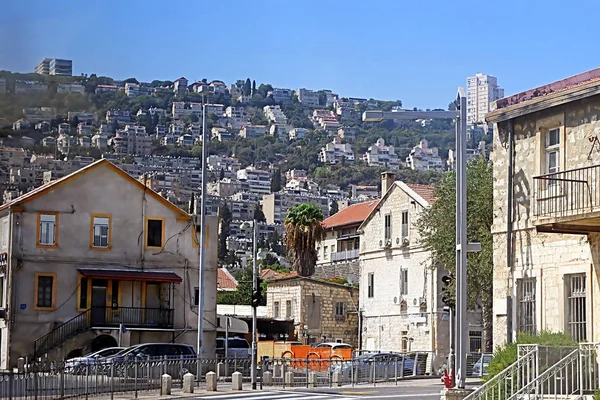 Auf dem sreet von haifa, israel, Middle East — Stockfoto