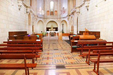 Latrun Sessiz Rahipler Manastır Kilisesi İçişleri, İsrail