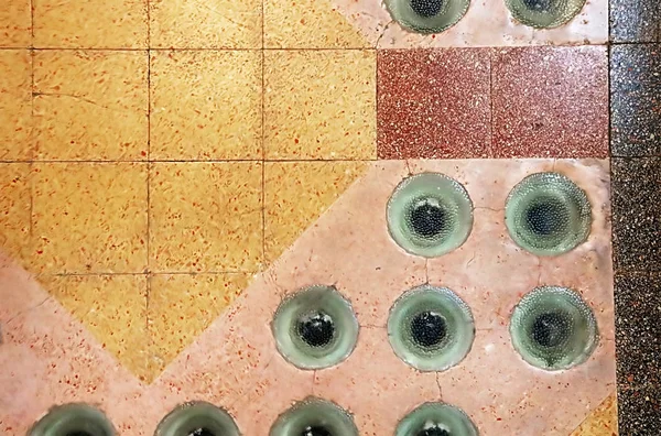 Piso en el interior del monasterio Iglesia de los Monjes Silenciosos en Latrun, Israel —  Fotos de Stock