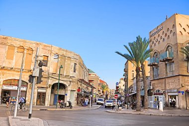TEL AVIV, ISRAEL - SEPTEMBER 17, 2011: View of old street in the old town (Jaffa), Yafo