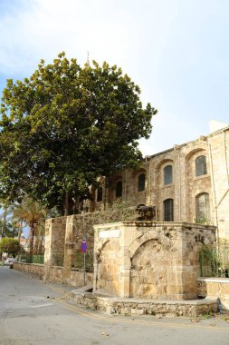Grans Camii'nin (Djami Kebir olarak da adlandırılır) Larnaka, Kıbrıs'taki bölümü