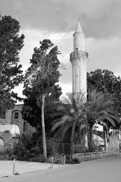 Mešita Grans (Djami Kebir, jak se nazývá) v Larnaka, Kypr — Stock fotografie