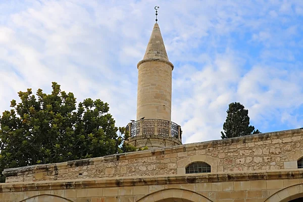 A Grans mecset (Djami Kebir ahogy hívják) Larnaca, Ciprus — Stock Fotó