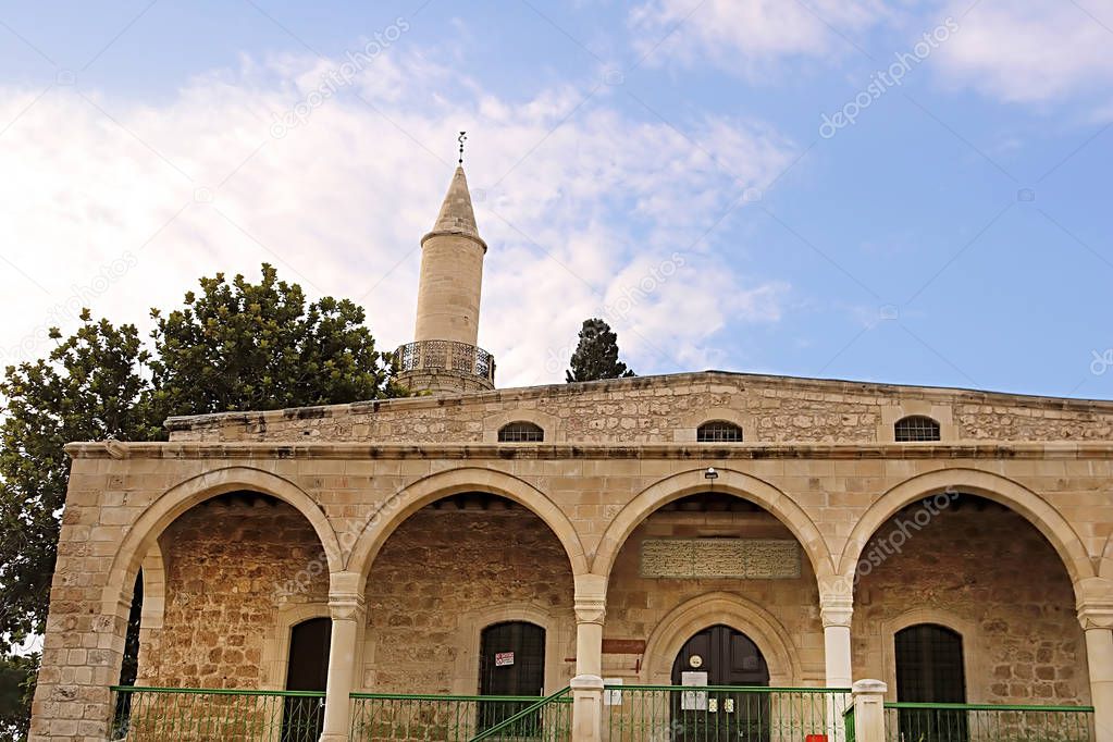 The Grans Mosque (Djami Kebir as it is called) in Larnaca, Cyprus