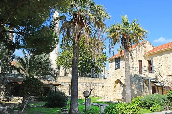 Uvnitř středověkého hradu Larnaca, Larnaka, na Kypru — Stock fotografie