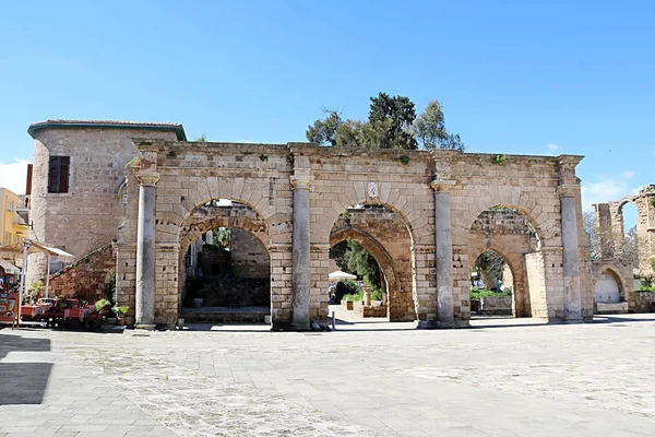 Αμμόχωστος, Κύπρος-08 Μαρτίου, 2019: ερείπια ιστορικού βενετσιάνικου παλατιού — Φωτογραφία Αρχείου