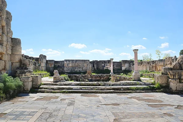 Римляне руины города Саламис, недалеко от Фамагусты, Северный Кипр — стоковое фото