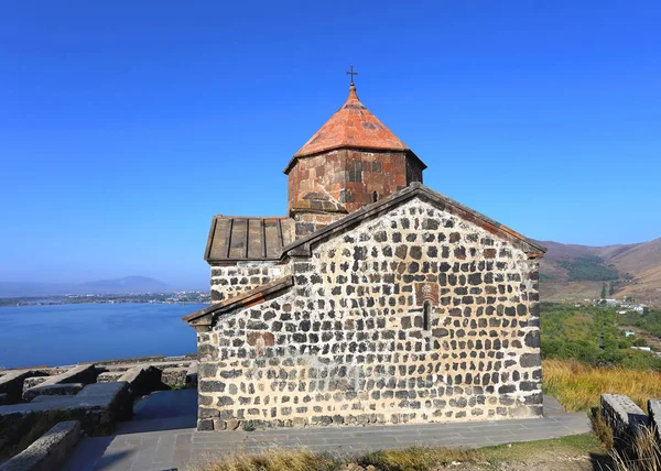 Landscape with church — Stock Photo, Image