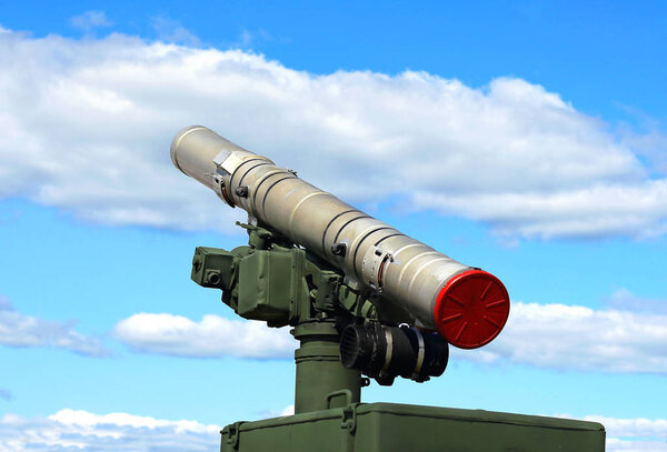 Launch tube -  container of a modern russian anti-tank missile system