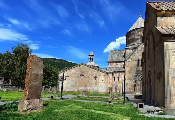 Innenhof Des Alten Orthodoxen Armenischen Klosters Sommermorgen — Stockfoto