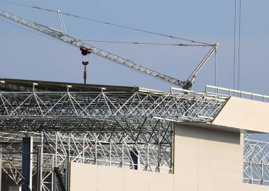 büyük ölçekli sanayi tesisi inşaatı