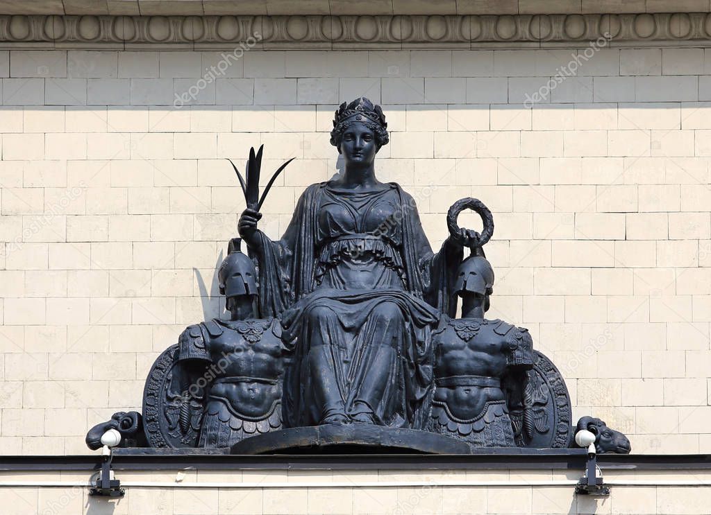 Statue of Victory in the Empire style