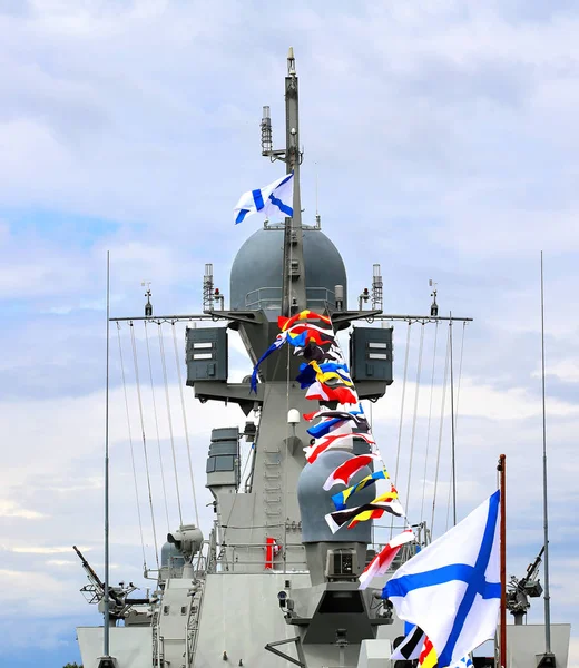 俄罗斯海军的现代战舰,从舰源看 — 图库照片